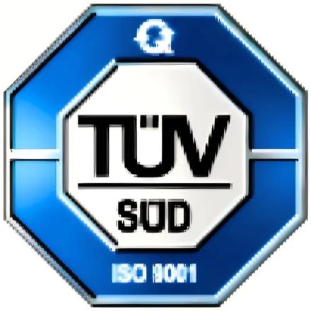 TÜV SÜD, ISO 9001 zertifiziertes Qualitätsmanagementsystem